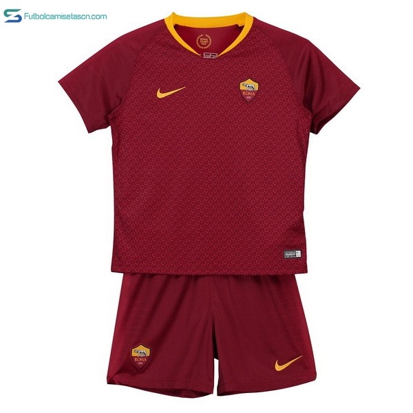 Camiseta AS Roma 1ª Niños 2018/19 Rojo
